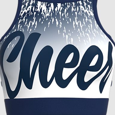 youth blue and gold crop top cheer uniform design 4